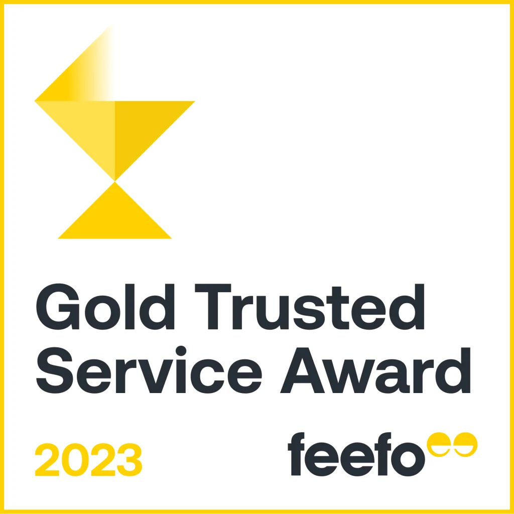 Feefo Gold Trust Badge